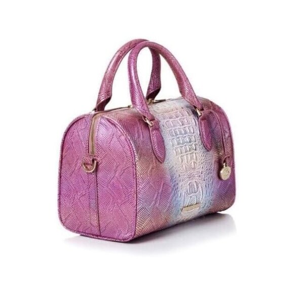 Brahmin Stacy Leather Satchel – Multi Sundial - Picture 3 of 8